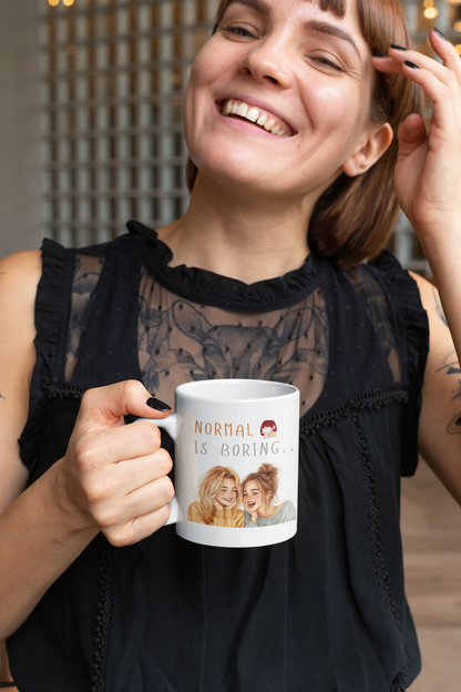 Funny bestie coffee cup
