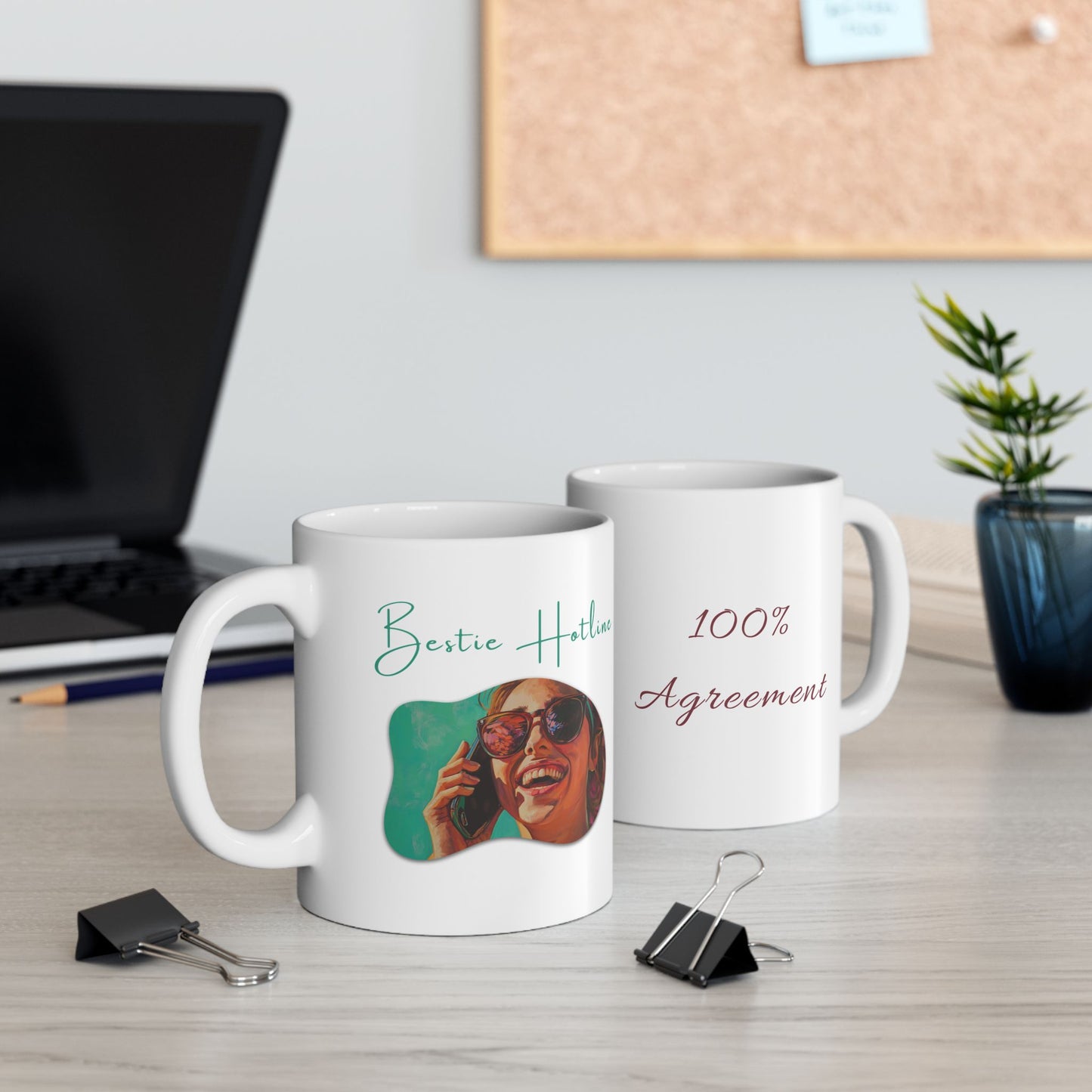 Hilarious bestie coffee cup
