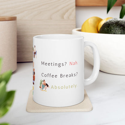 Work bestie drinkware
